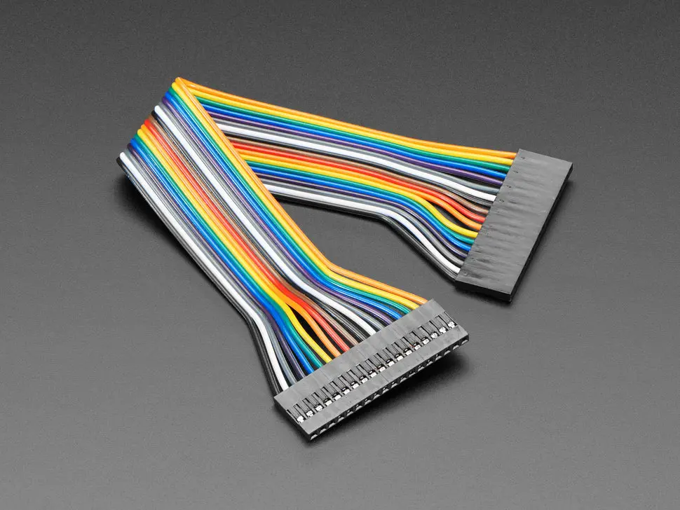2.54Mm 0.1" Pitch 18-Pin Jumper Cable - 20Cm Long 1