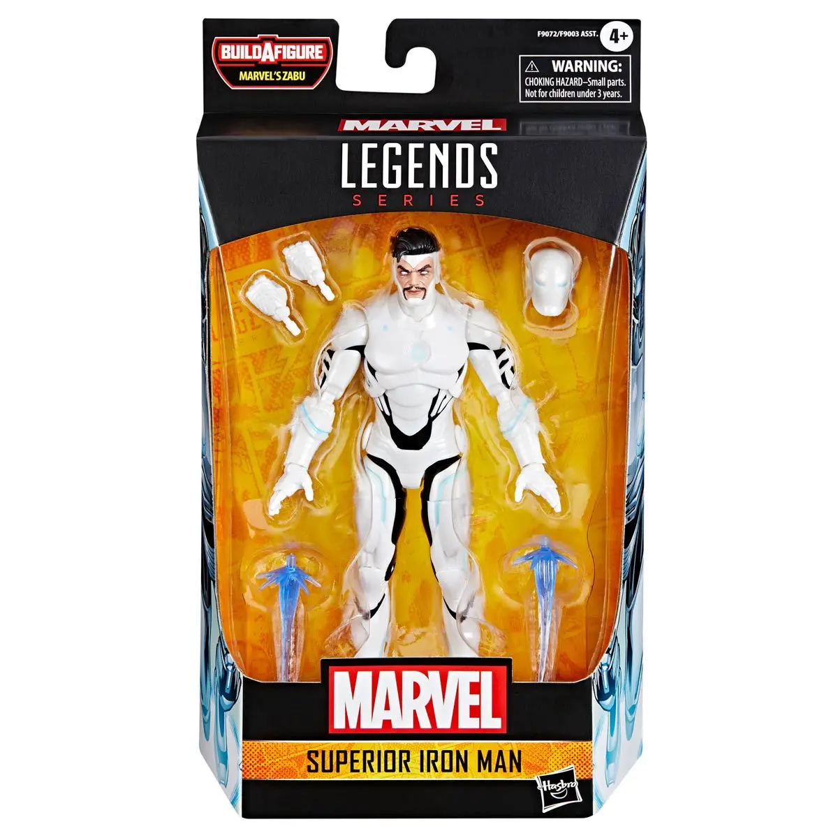 Marvel Legends Zabu Series Superior Iron Man 6-Inch Figure 1