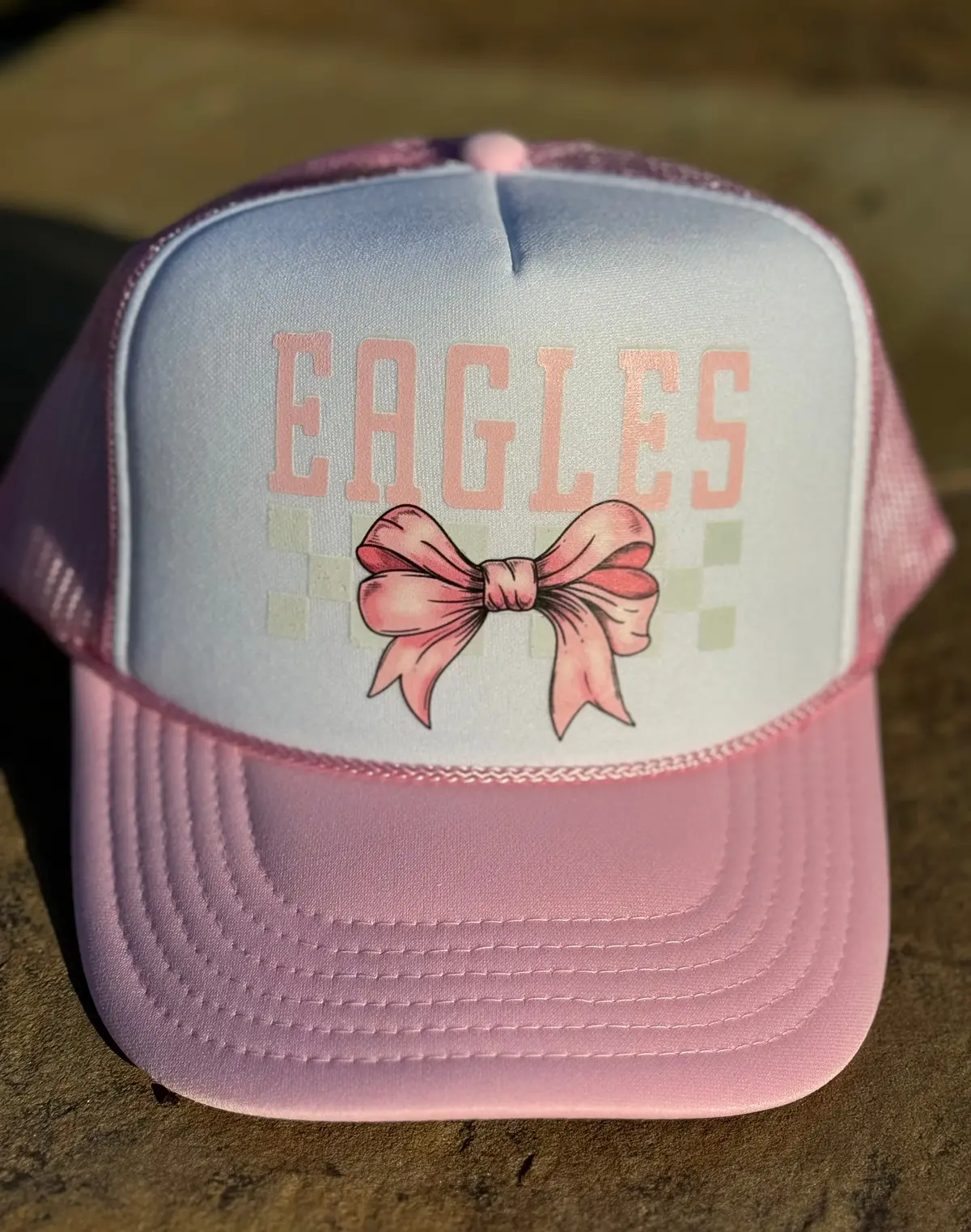 Eagles & Bows Trucker Hat 1