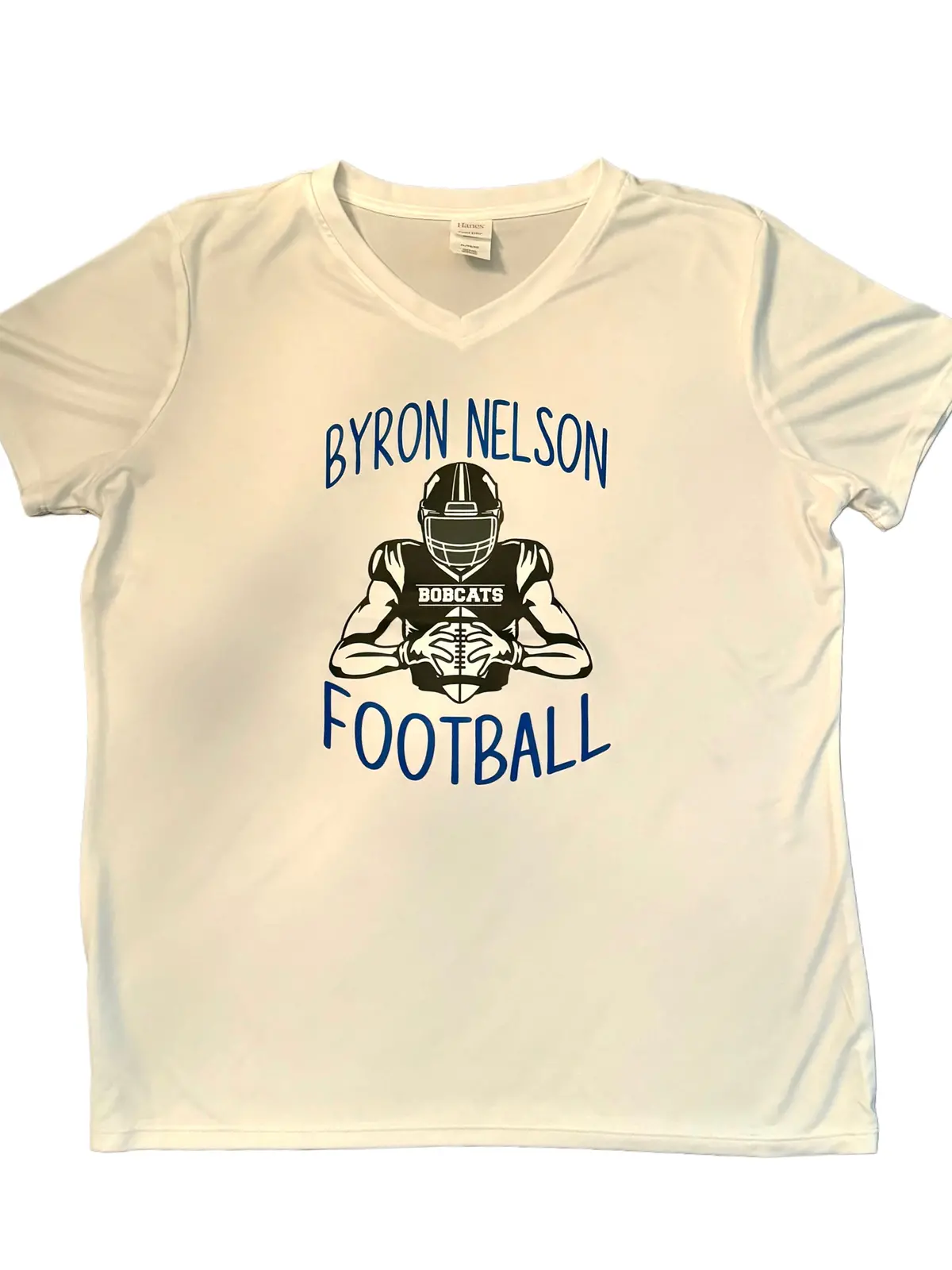 Bobcats Football Helmet T-Shirt 1