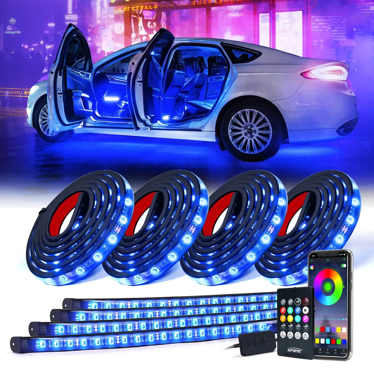 Led Underglow Light And Interior Light Kit | Fusion Series 1