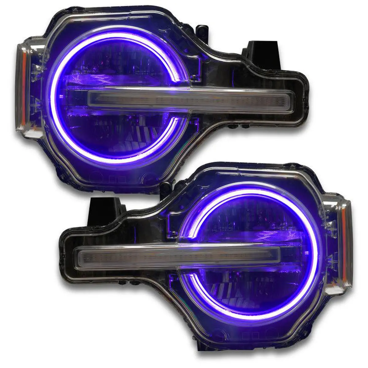Oracle Drl Upgrade W/ Halo Kit - Colorshift W/ Bc1 Controller For 2021+ Ford Bronco 2