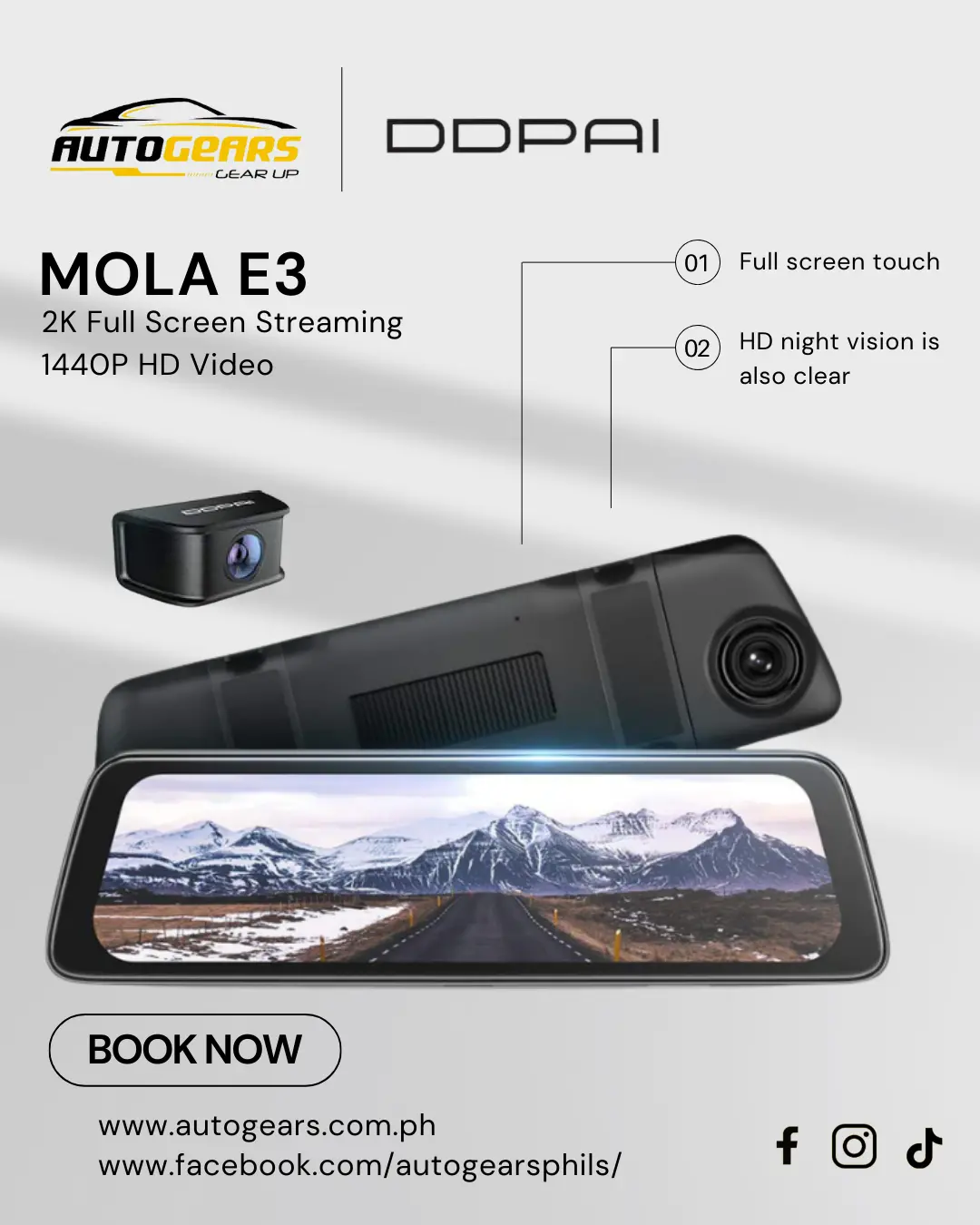 Ddpai Mola E3 Dashcam 1