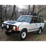 Range Rover Classic Hood Blackout 1