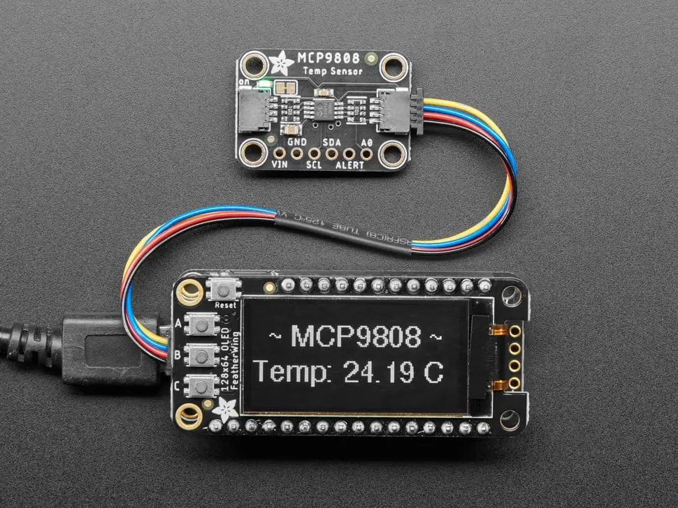 Adafruit Mcp9808 High Accuracy I2c Temperature Sensor Breakout - Stemma Qt / Qwiic 1