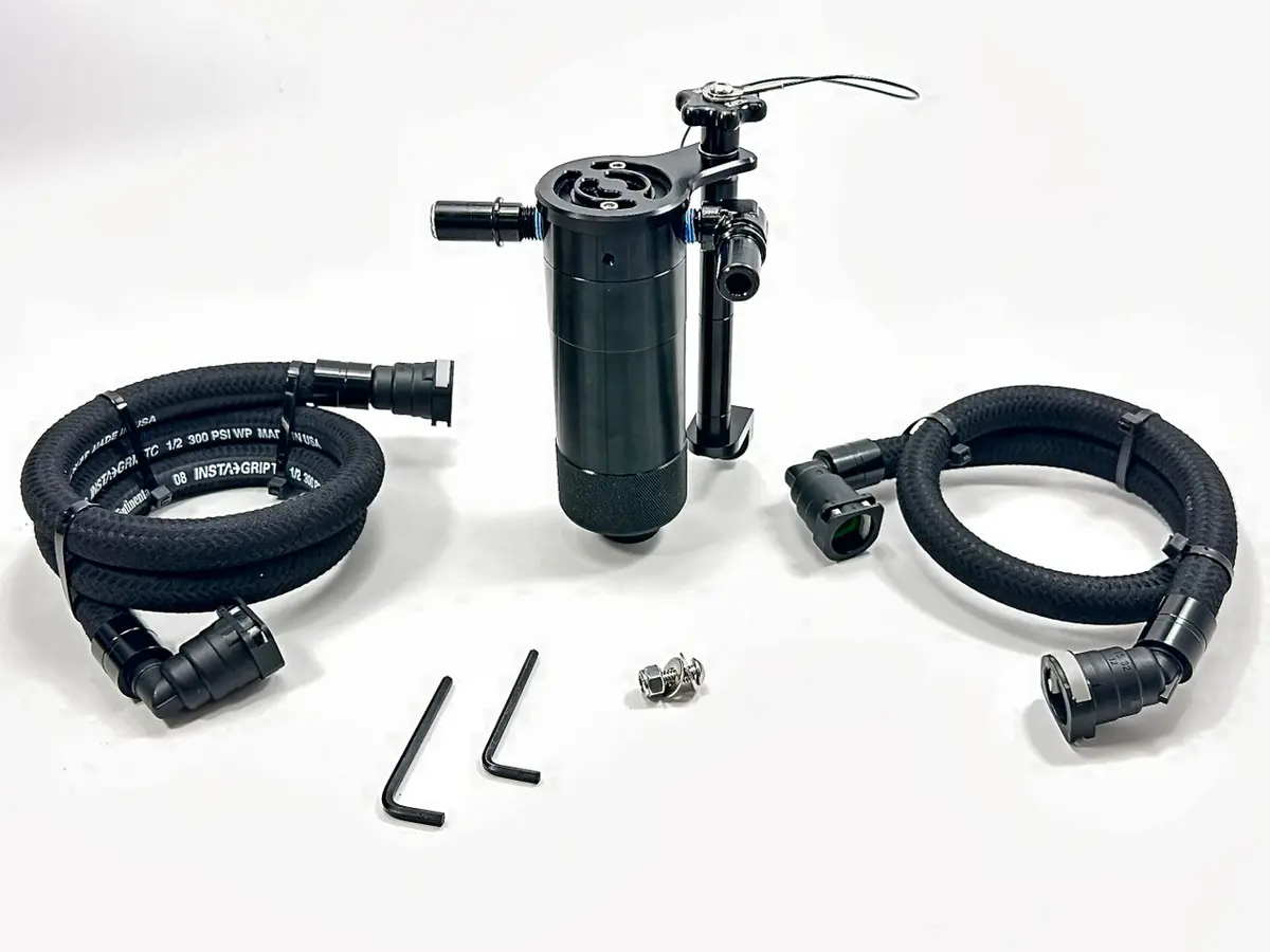 Upr Products 2.3L Plug N Play ™ Oil Catch Can For 25+ Ford Bronco 2.3L 1