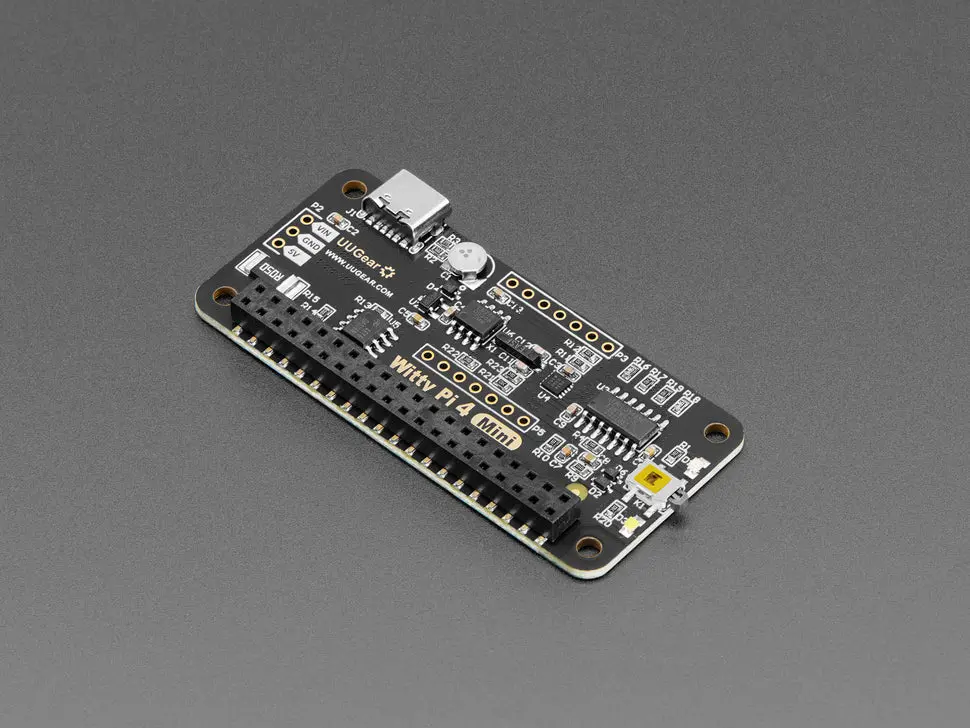 Witty Pi 4 Mini - Rtc & Power Management For Raspberry Pi 1