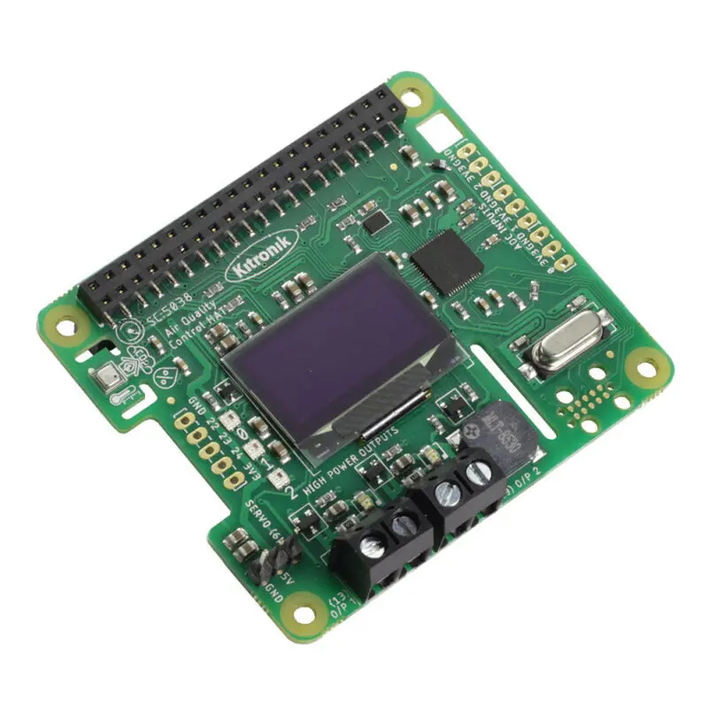 Kitronik Air Quality And Environmental Control Hat For Raspberry Pi 1