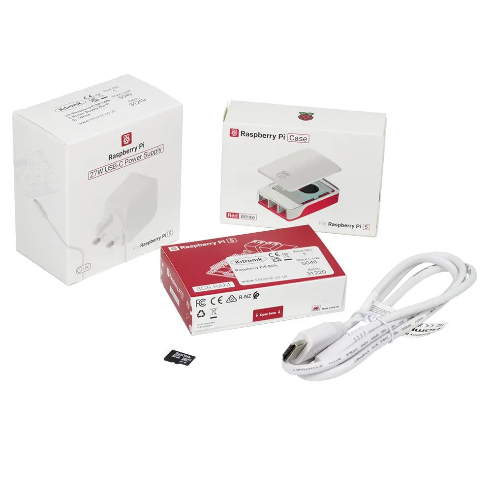 Kitronik Raspberry Pi 5 Starter Kit (4Gb & 8Gb) 1