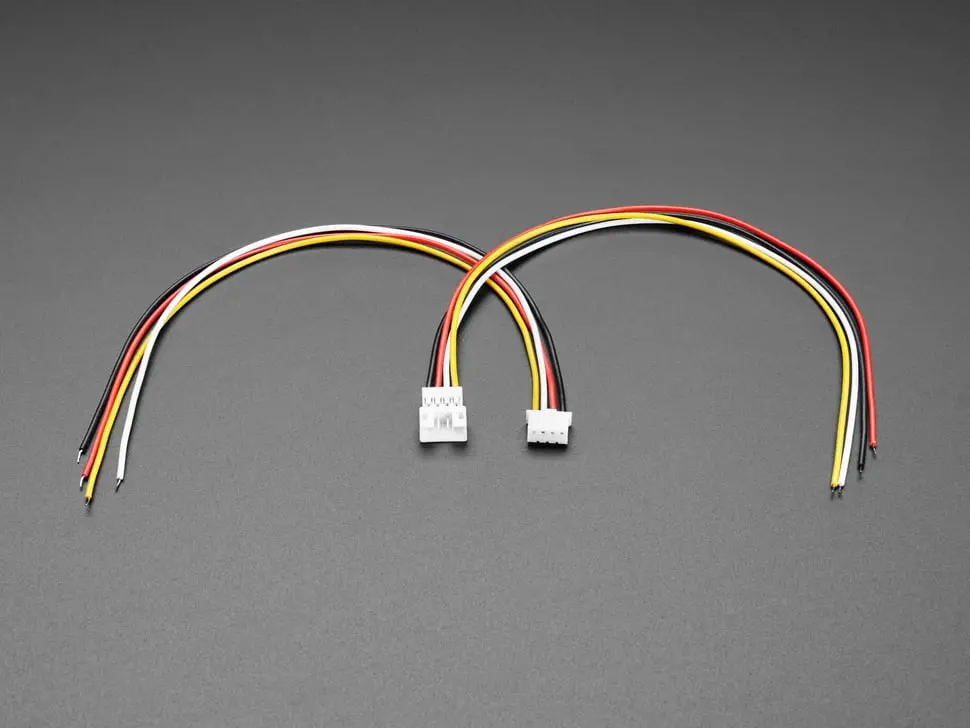 2.0Mm Pitch 4-Pin Cable Matching Pair - Jst Ph Compatible 1