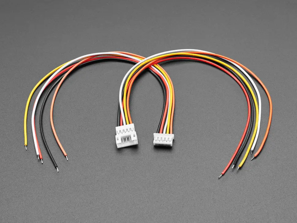 2.0Mm Pitch 5-Pin Cable Matching Pair - Jst Ph Compatible 1