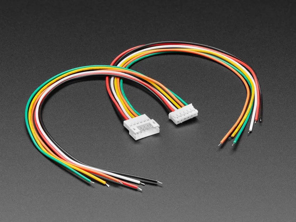 2.0Mm Pitch 6-Pin Cable Matching Pair - Jst Ph Compatible 1
