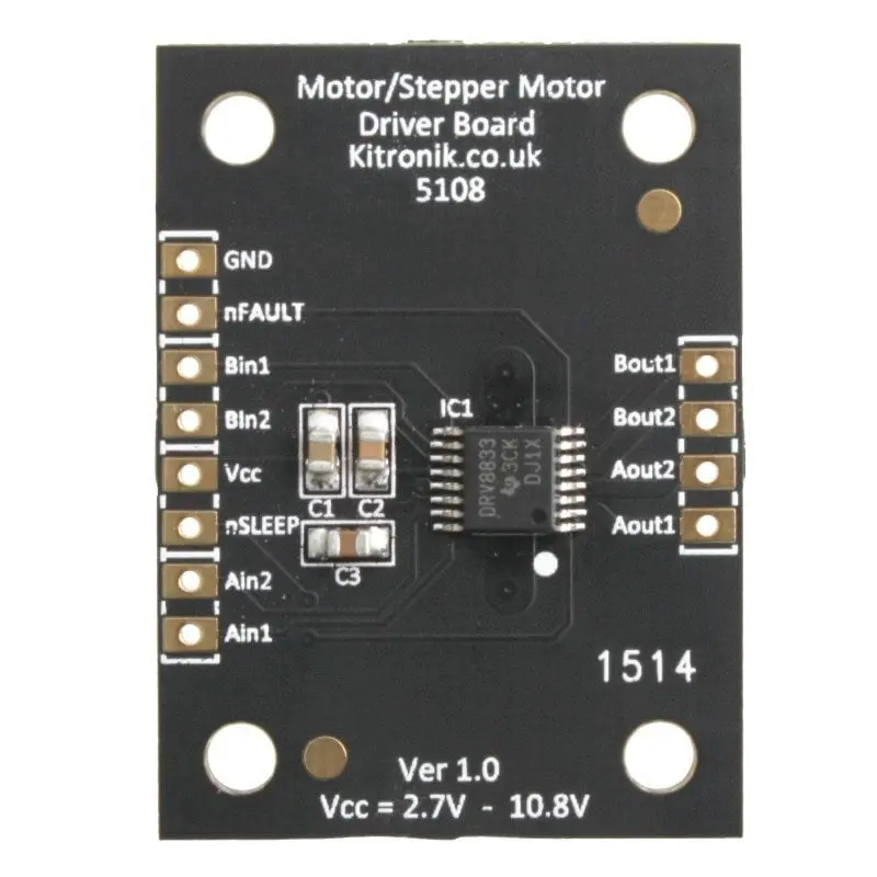 Kitronik Motor / Stepper Motor Drive Board 1