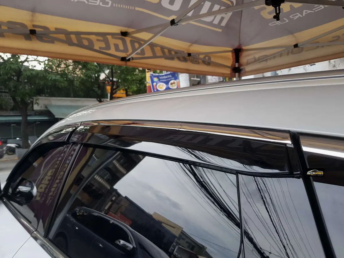 Byd Sealion 6 (2024 - 2026) Rain Visor With Chrome Trim 2