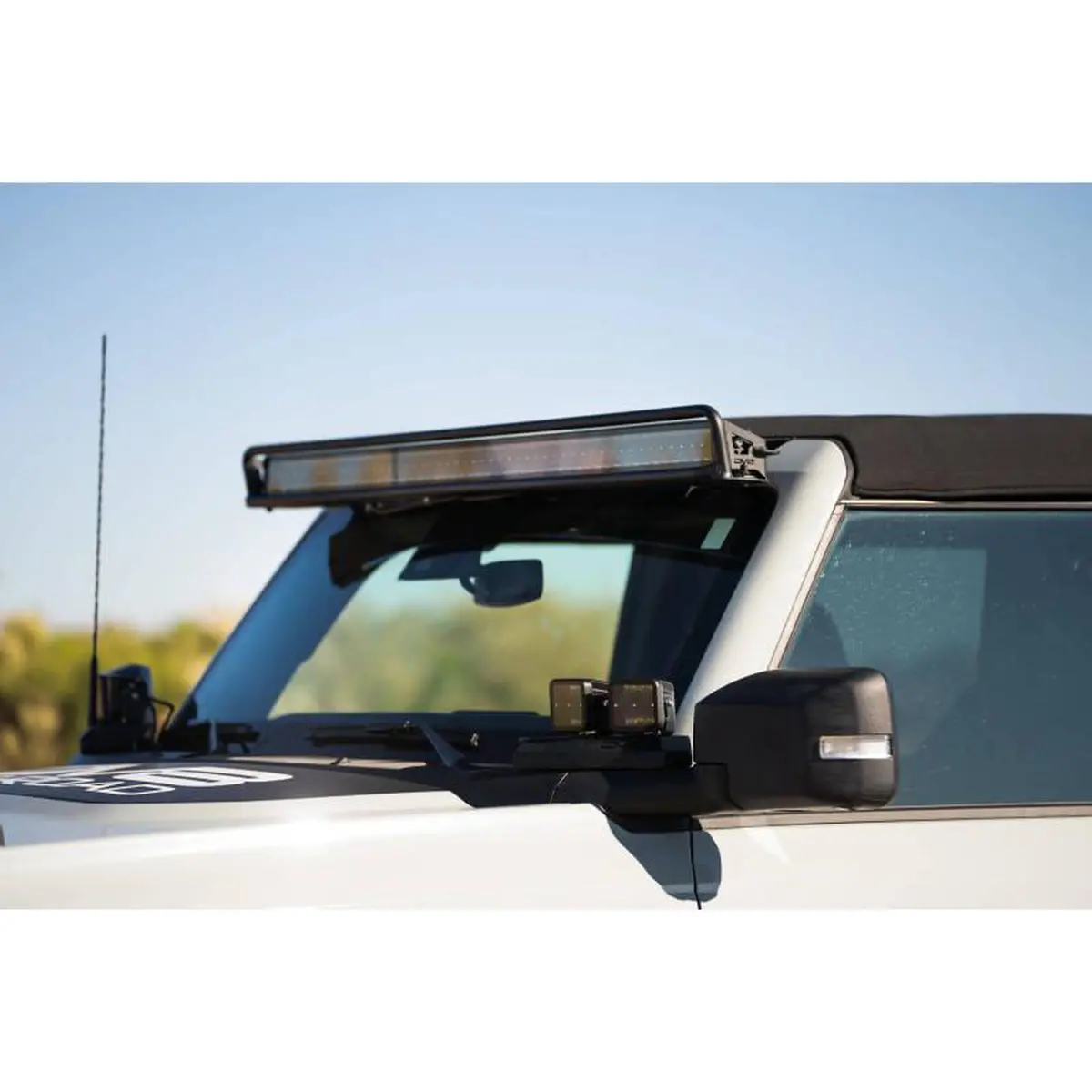 Dv8 Offroad 52-Inch Straight Led Light Bar Mount For 2021+ Ford Bronco | Lbbr-01 1