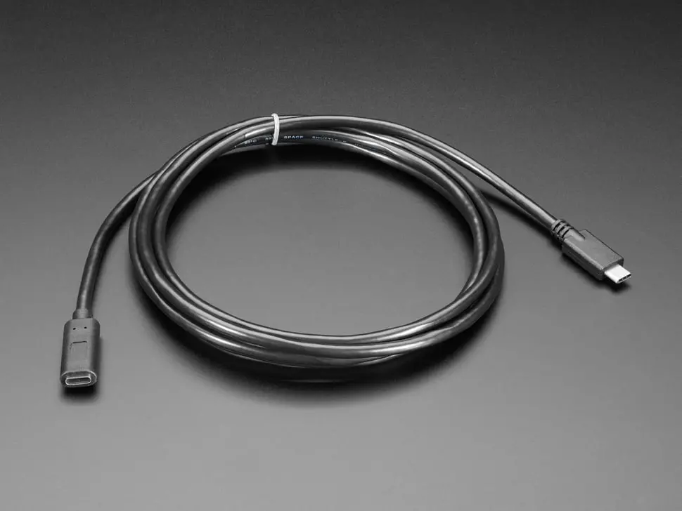 Usb Type C Extension Cable - 2 Meters Long 1