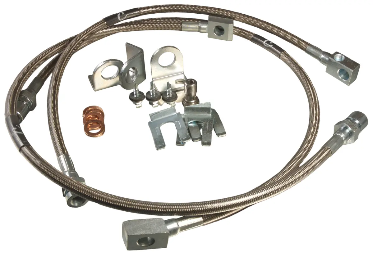 Braided Brake Hose Kit - Scout Ii 1