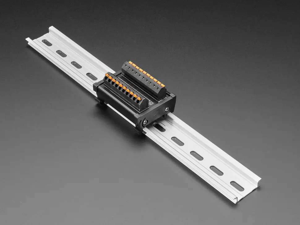 Din Rail 10X10 To Terminal Block Adapter 1