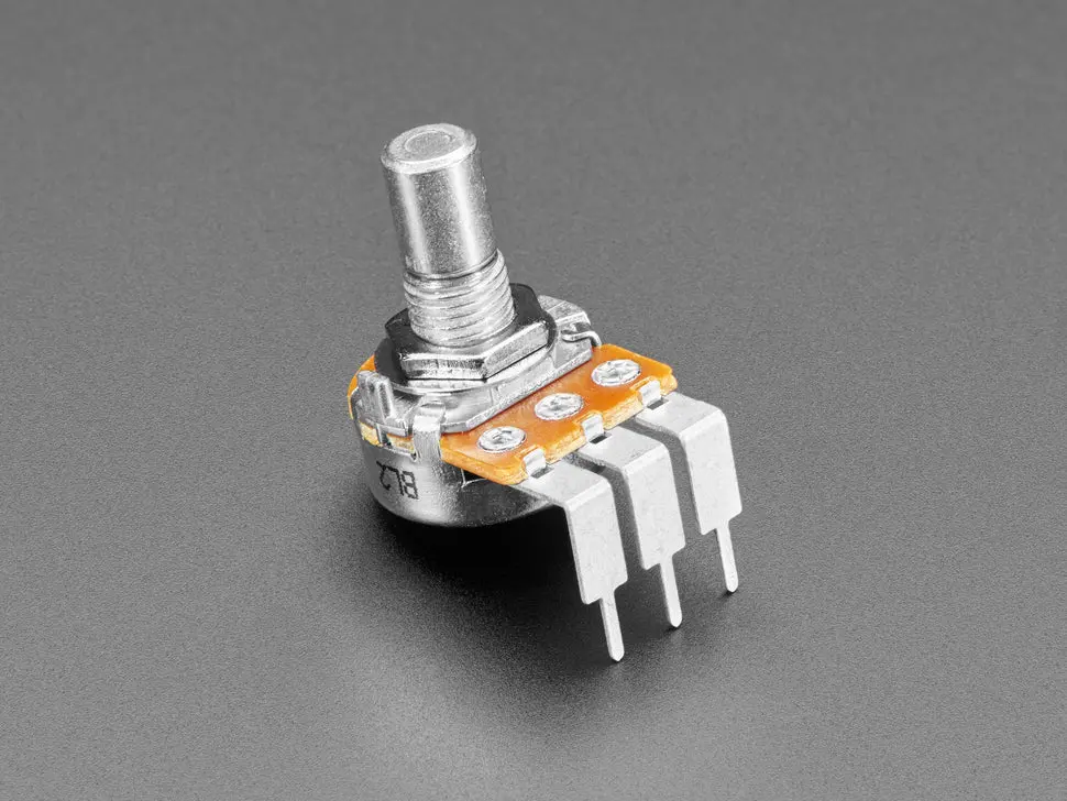 Alpha Single-Gang 16Mm Right-Angle Pc Mount 1M Reverse Audio Potentiometer 1