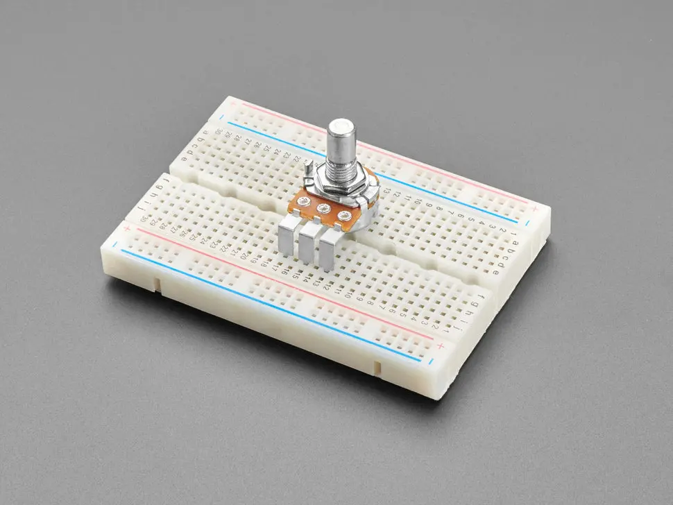 Alpha Single-Gang 16Mm Right-Angle Pc Mount 10K Reverse Audio Potentiometer 1