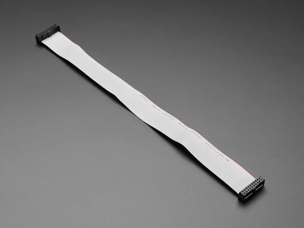 Gpio Ribbon Cable 2X10 Idc Cable - 20 Pins 12" Long 1