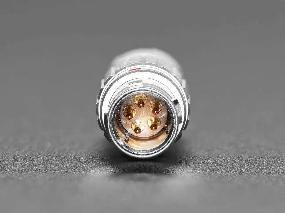 Fgg.0B Quick Connect 5 Pin Plug - 9Mm Outer Diameter 1