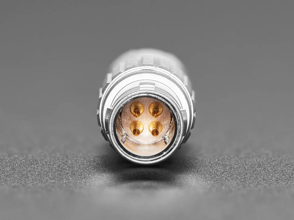 Fgg.0B Quick Connect 4 Pin Plug - 9Mm Outer Diameter 1