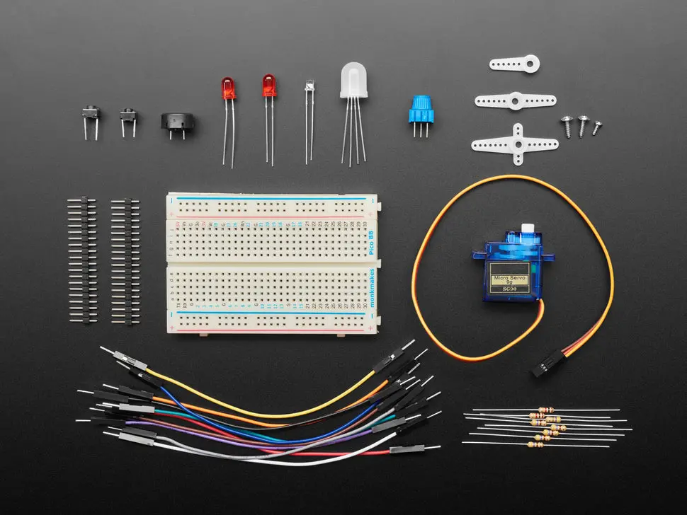 Electronics Kit 1 For Programming The Pico By Simon Monk - Pico Not Included 1