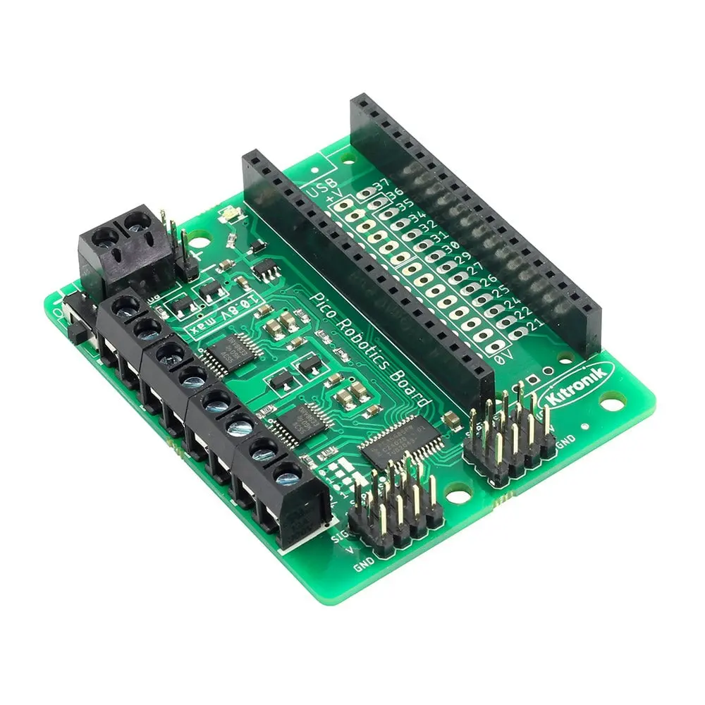 Kitronik Compact Robotics Board For Raspberry Pi Pico 1