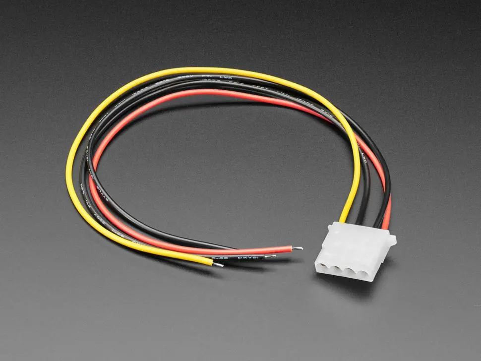 Ide Molex 4-Pin Plug Cable - 30Cm Long 1