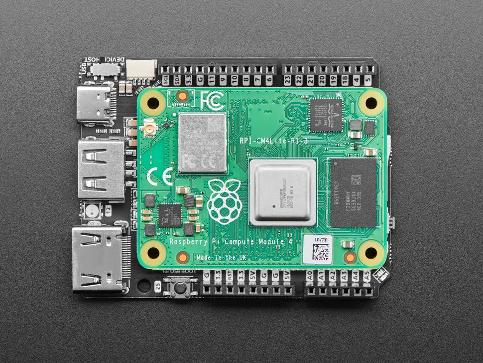 Piunora Lite Carrier For Raspberry Pi 4 Module By Diodes Delight 1