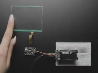 Adafruit Tsc2007 I2c Resistive Touch Screen Controller - Stemma Qt 1