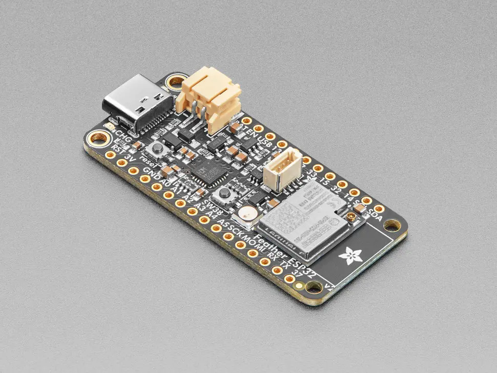 Adafruit Esp32 Feather V2 With W.Fl Antenna - 8Mb Flash + 2Mb Psram - Stemma Qt 1