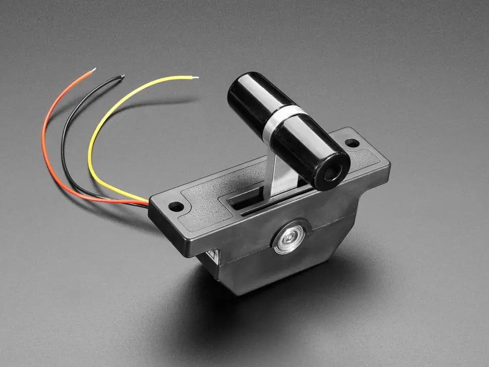 Small Black T-Bar Hall Effect Fader - 5V 1