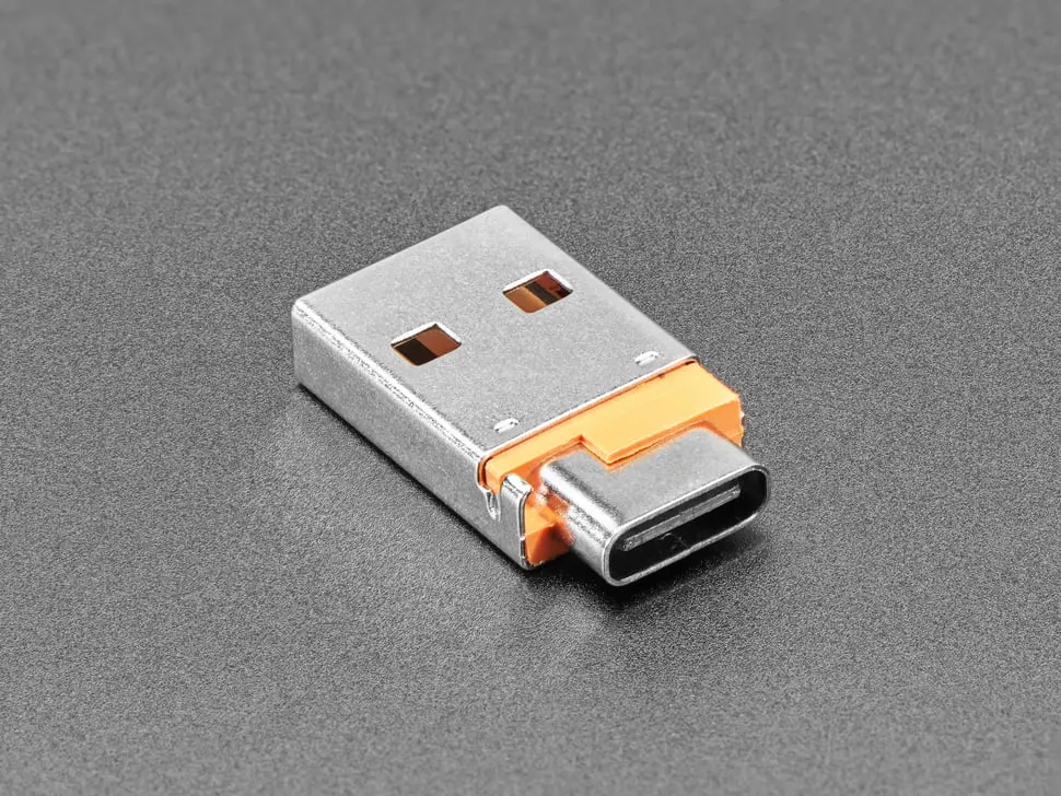 Usb A Plug To Usb C Jack Microadapter 1