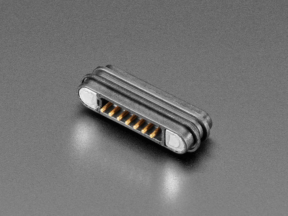 Diy Magnetic Connector - Straight 7 Contact Pins - 2.2Mm Pitch 1