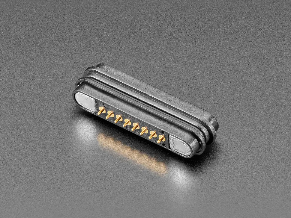 Diy Magnetic Connector - Straight 8 Contact Pins - 2.2Mm Pitch 1