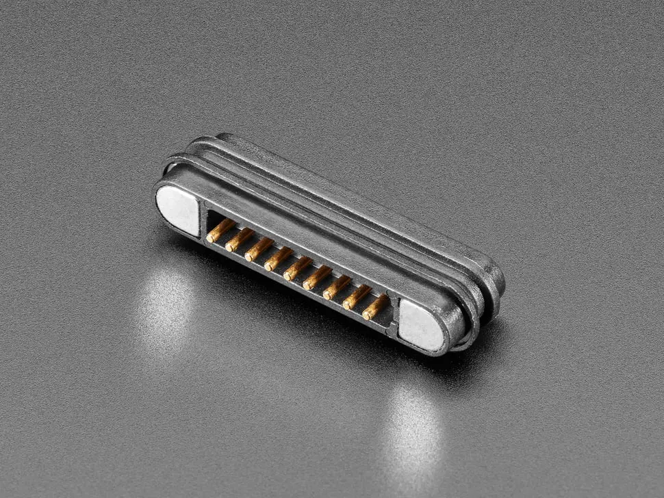Diy Magnetic Connector - Straight 9 Contact Pins - 2.2Mm Pitch 1