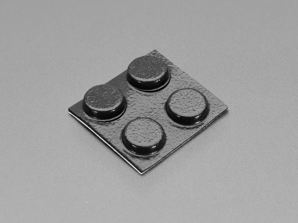 Little Rubber Bumper Feet - Pack Of 4 1