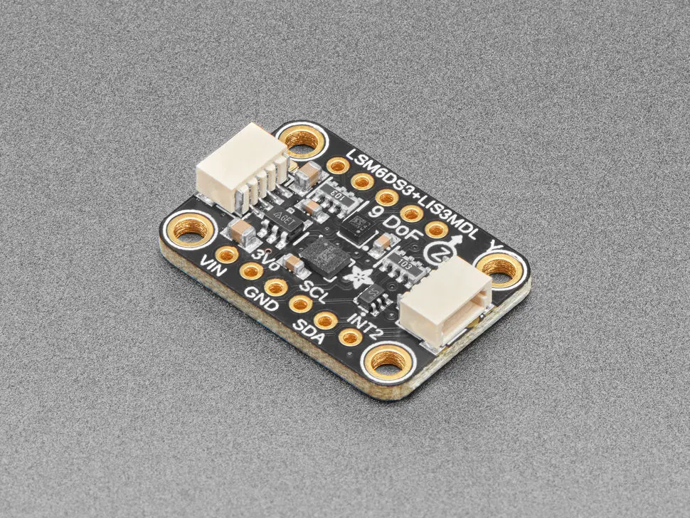Adafruit Lsm6ds3tr-C + Lis3mdl - Precision 9 Dof Imu - Stemma Qt / Qwiic 1
