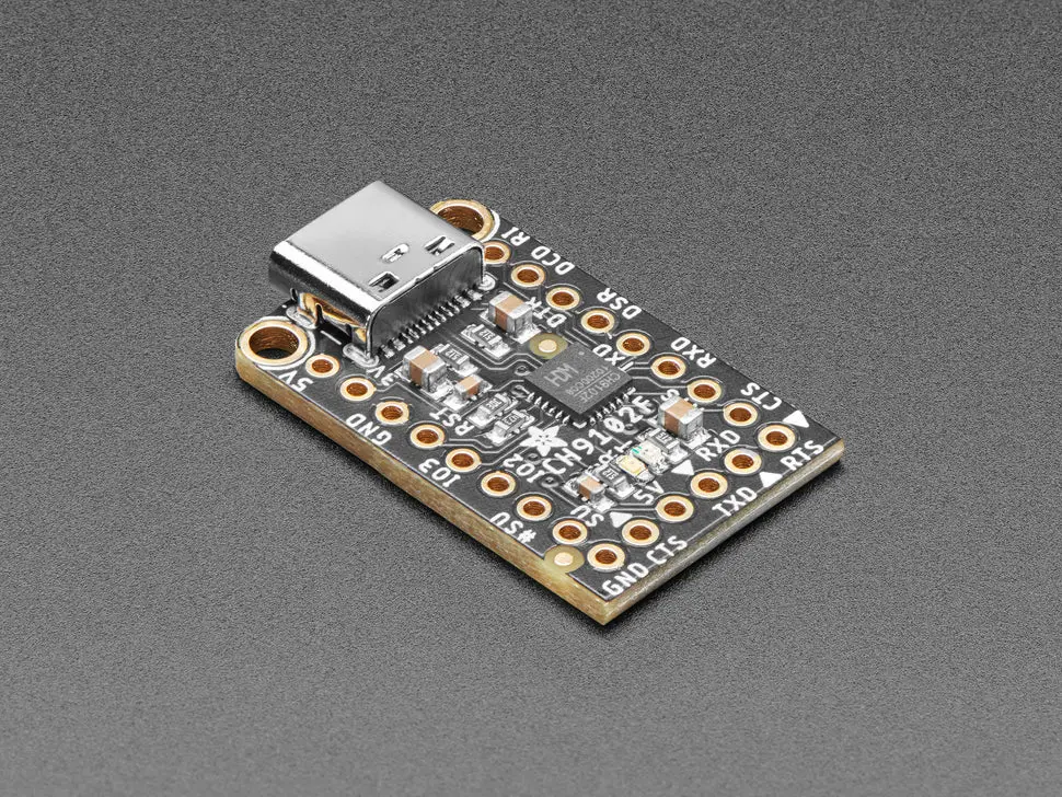 Adafruit Wch Ch9102f Friend Usb To Serial Converter 1