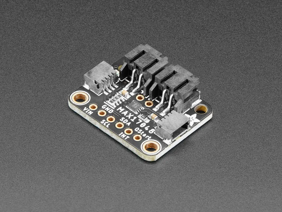Adafruit Max17048 Lipoly / Liion Fuel Gauge And Battery Monitor - Stemma Jst Ph & Qt / Qwiic 1