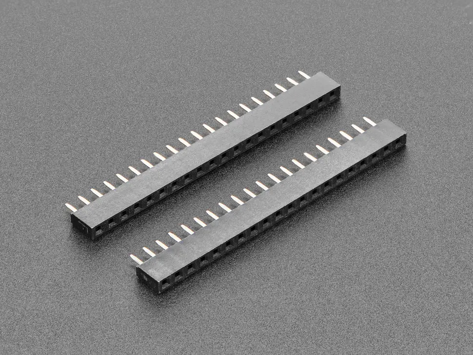Short Socket Headers For Raspberry Pi Pico - 2 X 20 Pin Female 1