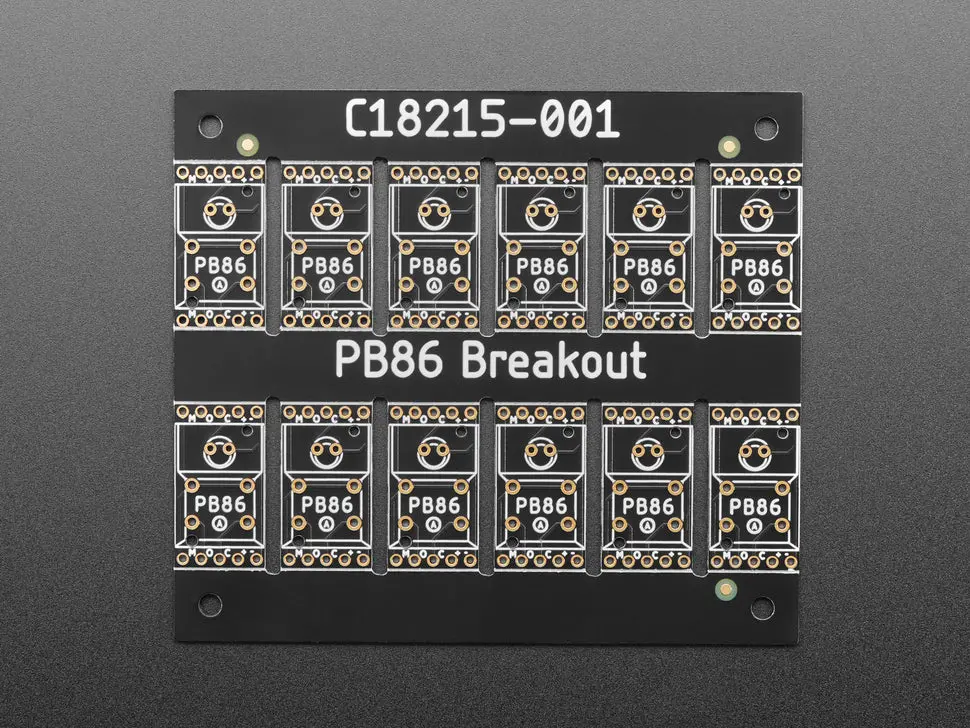 Pb86 Step Switch Breadboard-Friendly Breakout Pcb - Pack Of 12 1