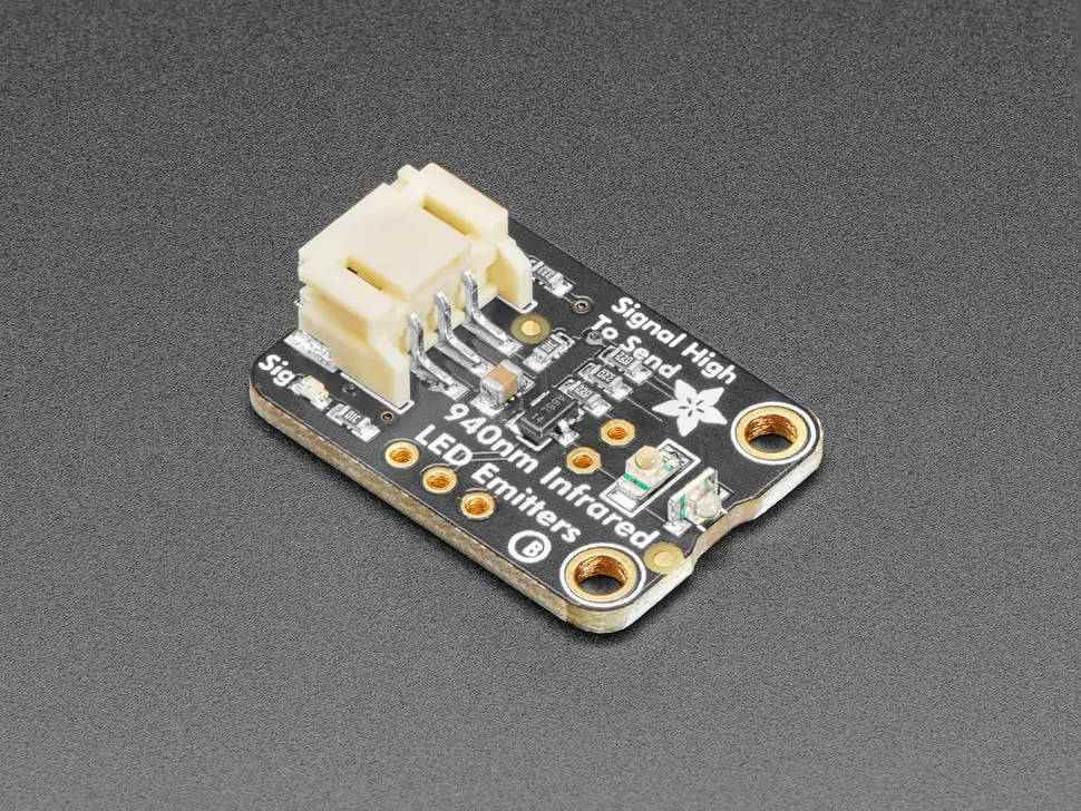 Adafruit High Power Infrared Ir Led Emitter - Stemma Jst Ph 2Mm 1