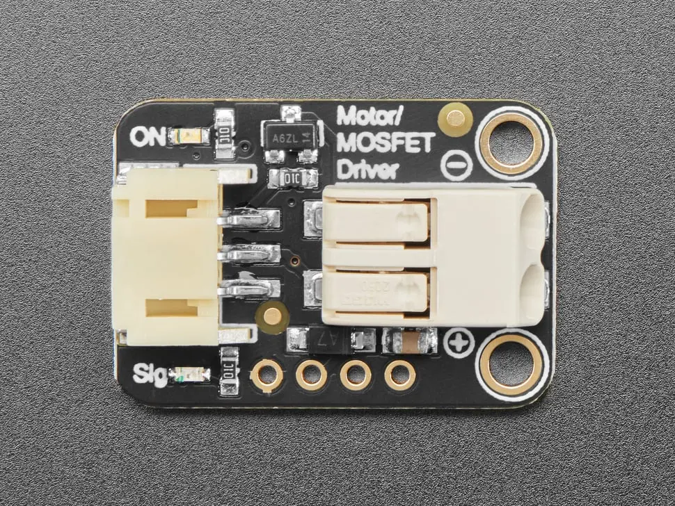 Adafruit Mosfet Driver - For Motors, Solenoids, Leds, Etc - Stemma Jst Ph 2Mm 1
