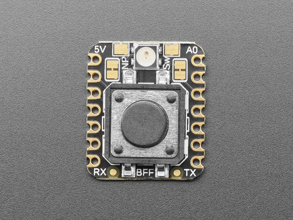 Adafruit Iot Button With Neopixel Bff Add-On For Qt Py And Xiao 2