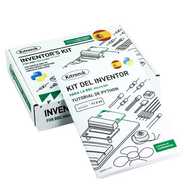 Kitronik Micro:Bit Inventors Kit - Python Version - Spanish 1