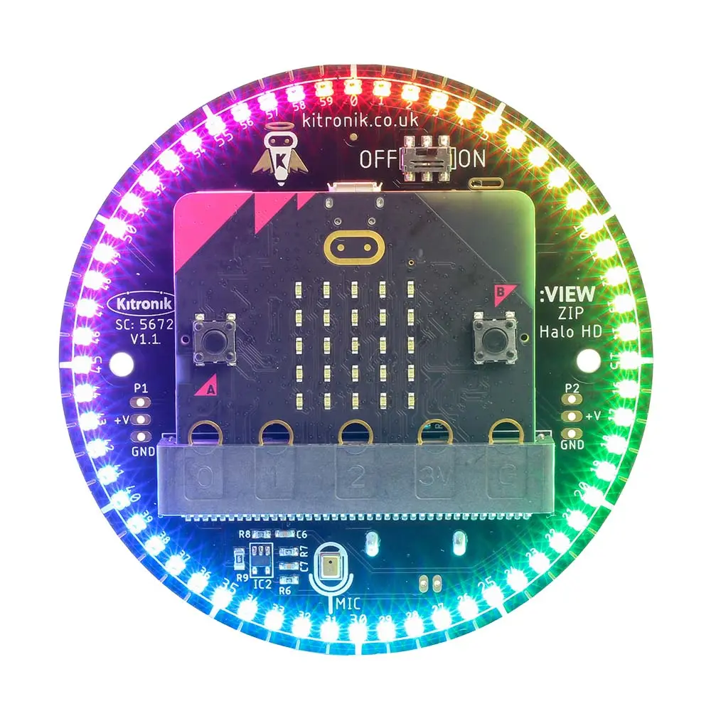 Kitronik Zip Halo Hd For The Bbc Micro:Bit 1