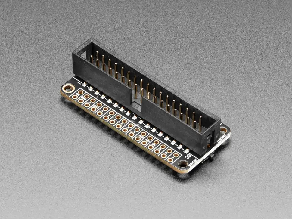 Adafruit Floppy Featherwing With 34-Pin Idc Connector 1
